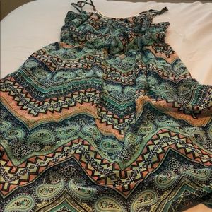 No Boundaries multi-color dress